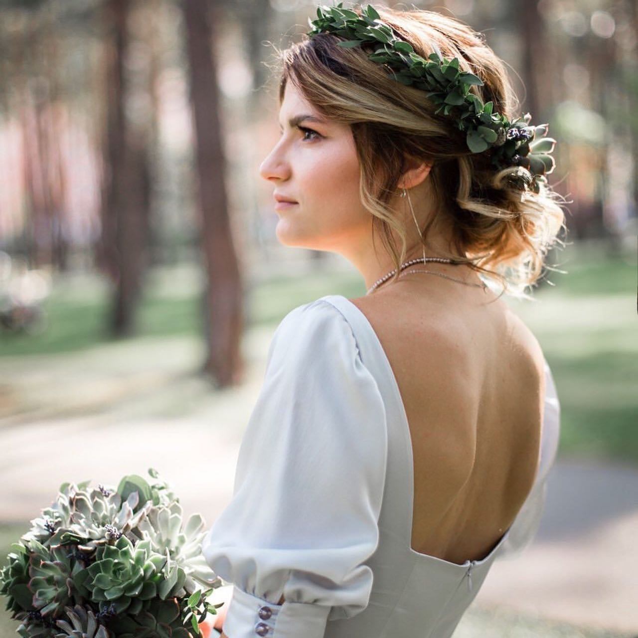 Фотосесія на природі весільна у лісі, фото - Перукар-візажист Юлия Рудченко