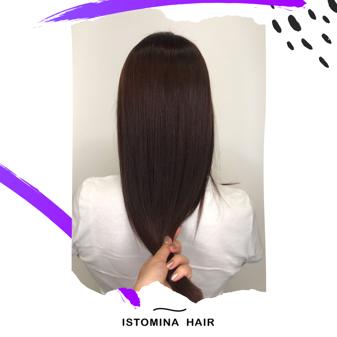 Шоколадний колір волосся брюнет коричневий, фото - Перукар-колорист Лілія Істомина