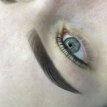 Коррекция и окрашивание бровей краской
                    Бровист Галина Майброда Одесса