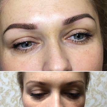 Бровки, татуаж