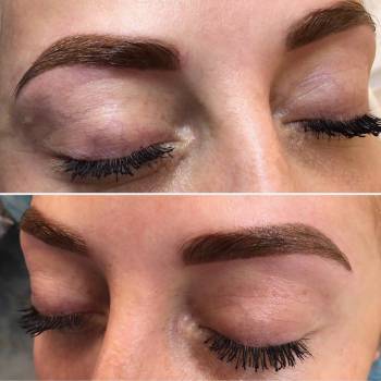 Татуаж, бровей