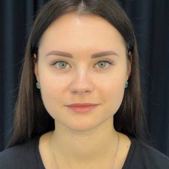 Зажившие пудровые брови