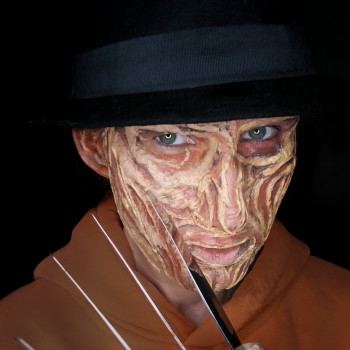 Макияж на Хэллоуин страшный фантазийный, фото - Визажист Виктория Мухина