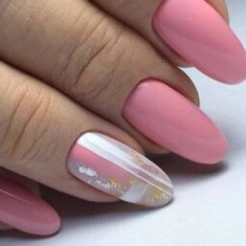 Нежно-розовый и стильный дизайн