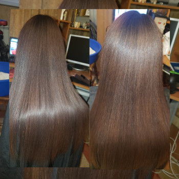 Кератиновое выпрямление волос, полировка волос
                    Перукар Алла Тёсса Одеса