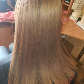 Кератиновое выпрямление волос, полировка волос
                    Перукар Алла Тёсса Одеса