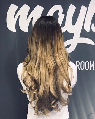 Складне фарбування блонд теплий, фото - Салон краси Maybe Beauty Room