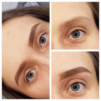 Оформление бровей