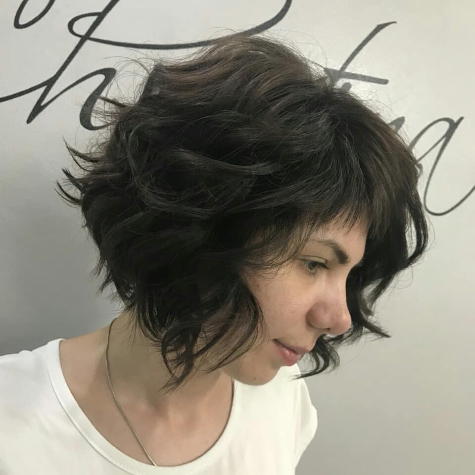 Коротка жіноча стрижка на коротке волосся, фото - Студія краси Christina