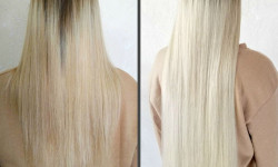 Наращивание натуральных и биопротеиновых волос. Итальянская капсульная техника, горячий метод Парикмахер Анастасия Одесса