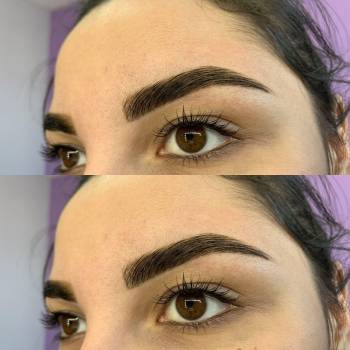 Коррекция + окрашивание краской 