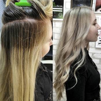 Airtouch. Лучшая окрашивание для блондинок.