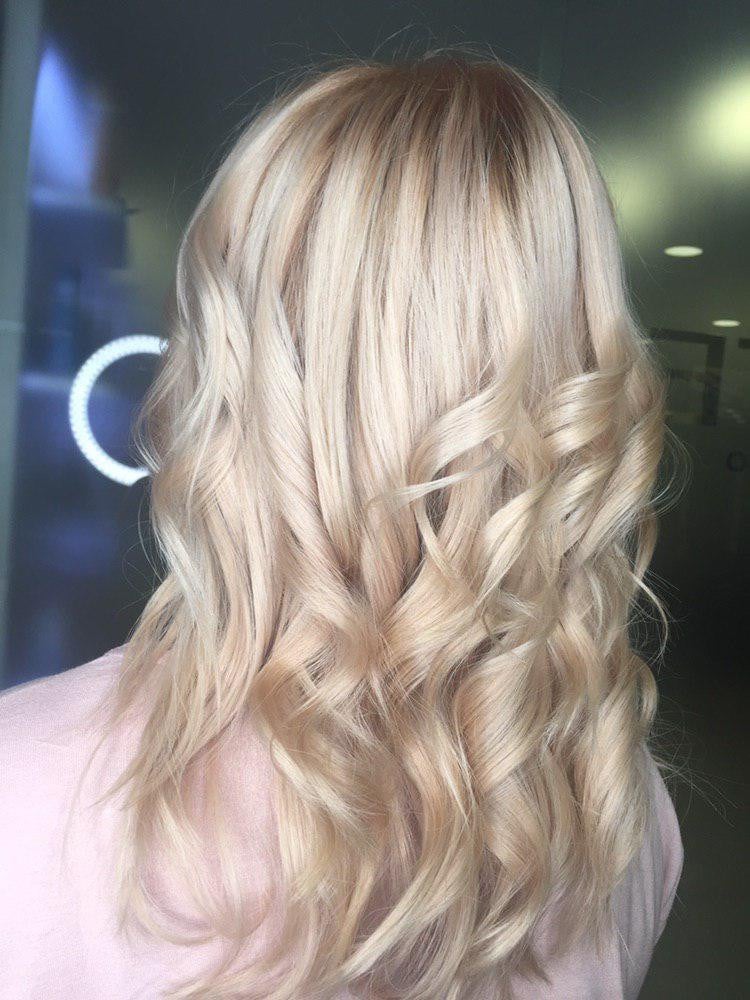 Сложное окрашивание рельефное блонд, фото - Парикмахер Таня Голомолзина