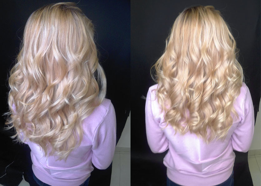 Сложное окрашивание рельефное блонд, фото - Парикмахер Таня Голомолзина