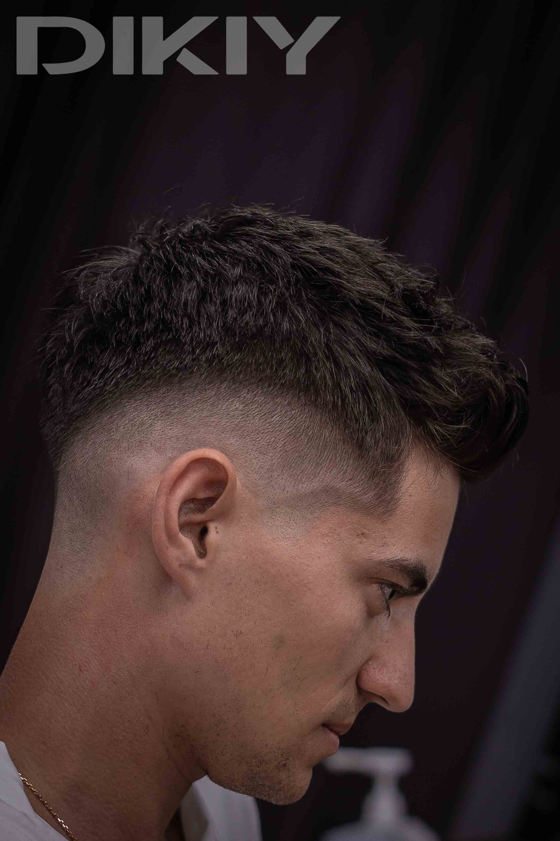 Чоловіча стрижка малет, фото -  DIKIY Barbershop