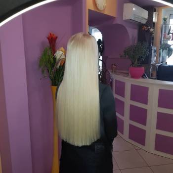 Наращивание волос 180 грамм 60 см