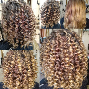 Афронакрутка на тоненьку плойку
                    Перукар Оксана Львів