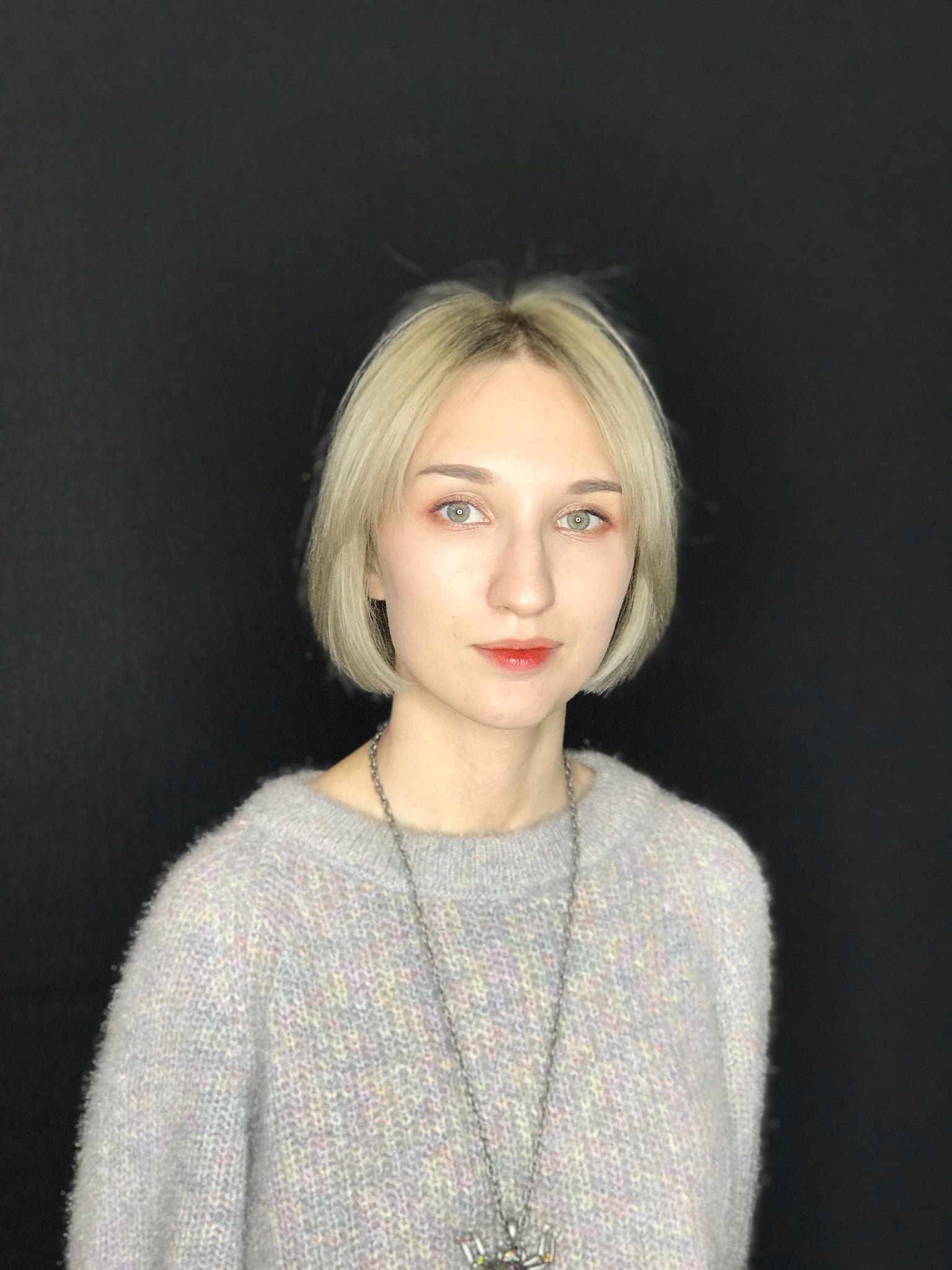Фотосесія у студії портретна на чорному фоне, фото - Перукар-стиліст Юлия Букатарь