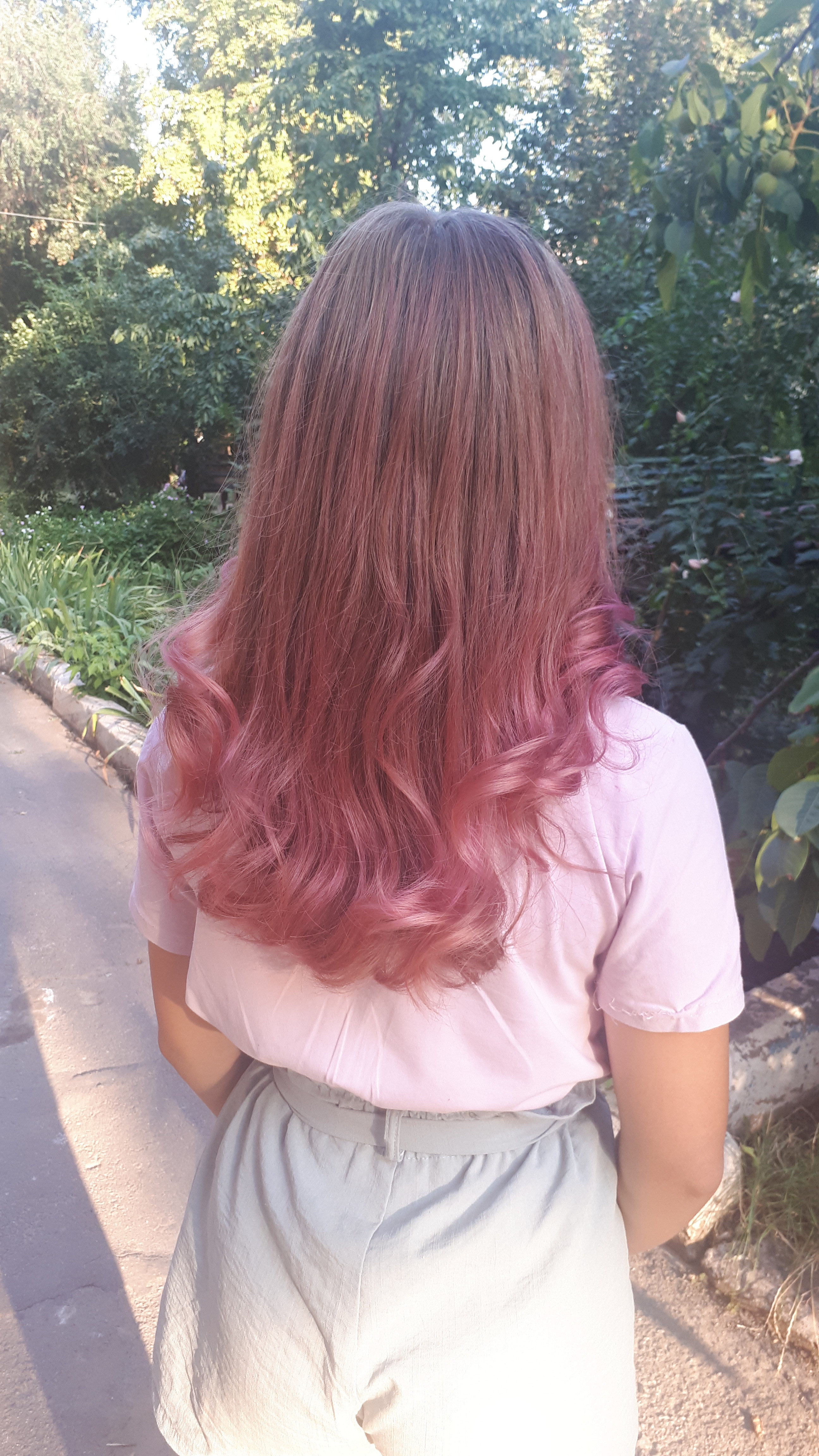 Стрижка на довге волосся укладка омбре, фото - Перукар hair_stylist_kr