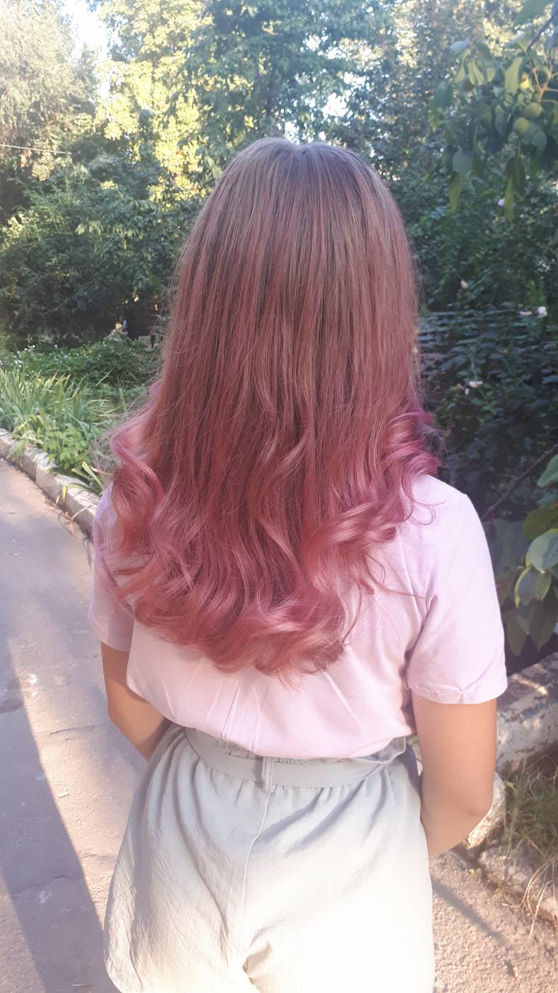 Стрижка на довге волосся укладка омбре, фото - Перукар hair_stylist_kr