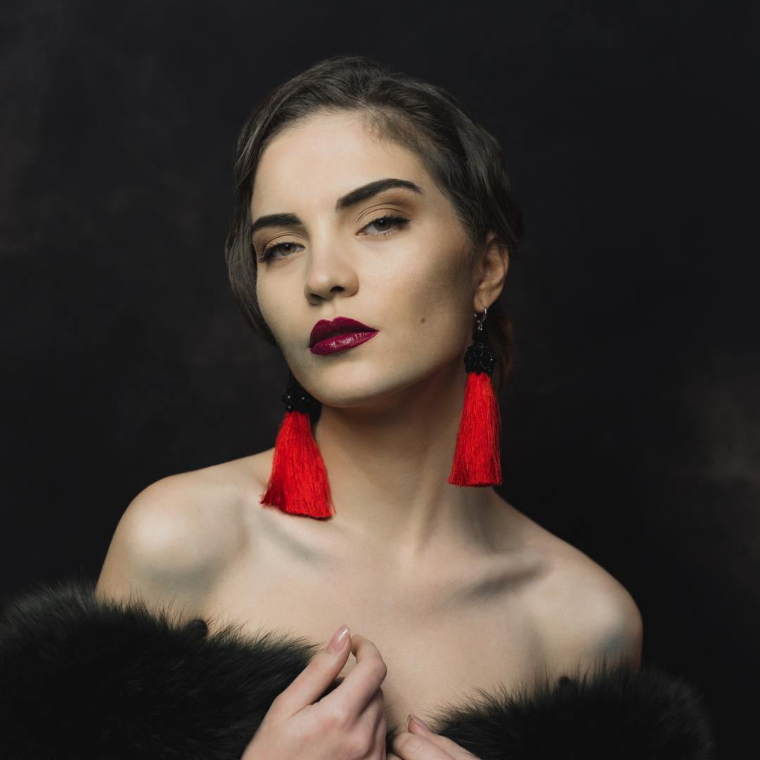 Фотосесія у студії стильна портретна, фото - Візажист Оксана Ковальчук