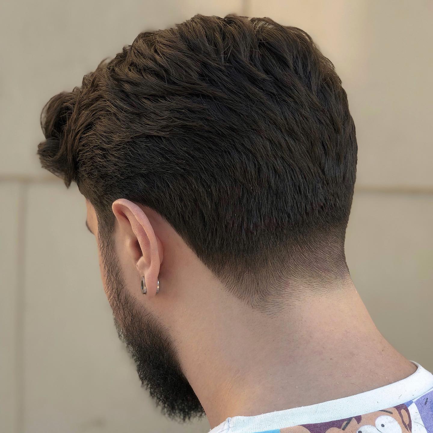 Мужская стрижка фейд модная, фото - Барбершоп Uppercut Barbershop