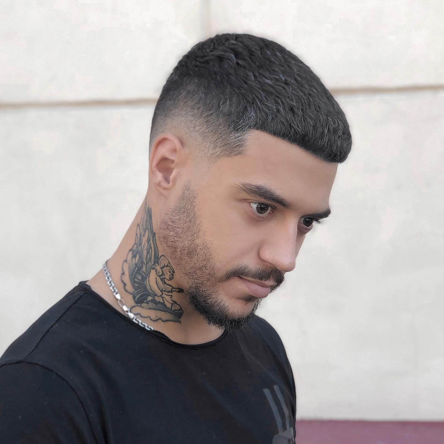 Мужская стрижка на короткие волосы фейд, фото - Барбершоп Uppercut Barbershop