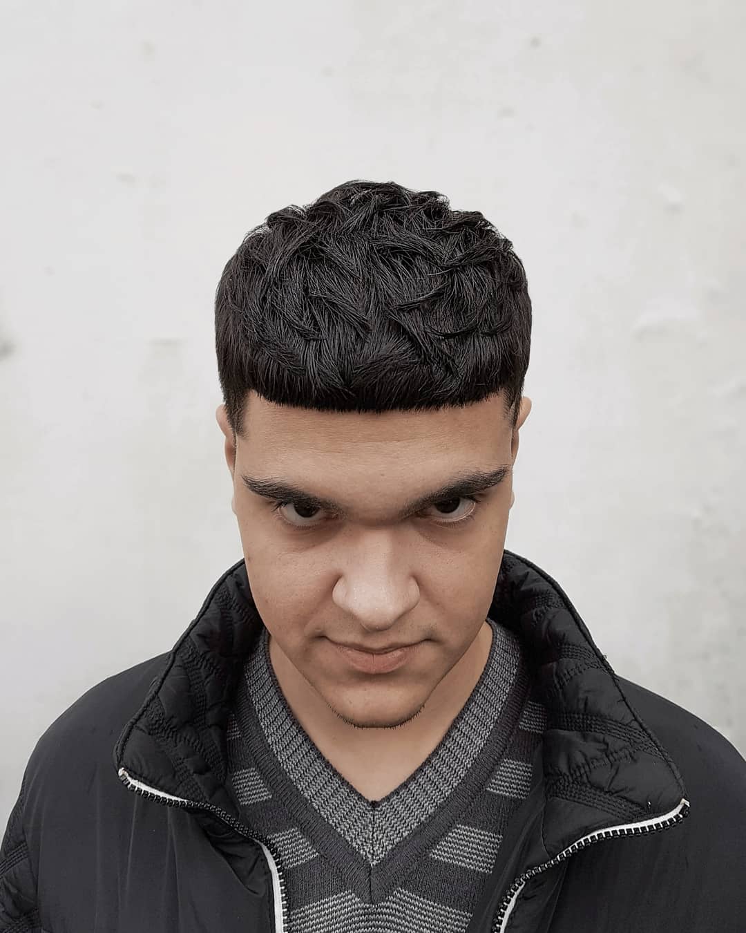 Мужская стрижка кроп на короткие волосы, фото - Барбершоп Uppercut Barbershop