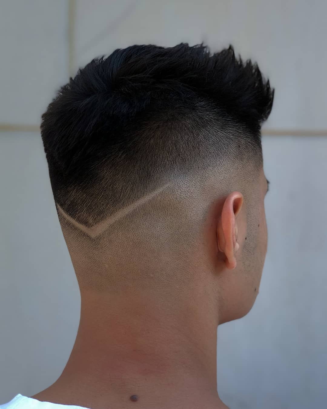 Мужская стрижка фейд модная, фото - Барбершоп Uppercut Barbershop