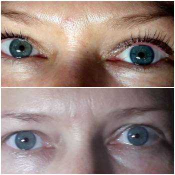 Ламинирование ресничек + ботокс