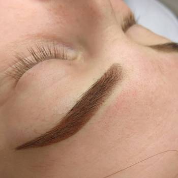 Перманентный макияж бровей после процедуры