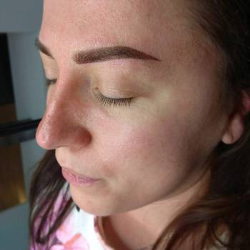 Перманентный макияж бровей после процедуры