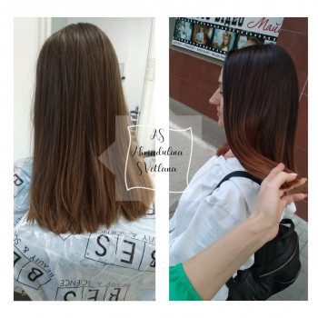 Фарбування балаяж
                    Перукар-колорист Светлана Київ