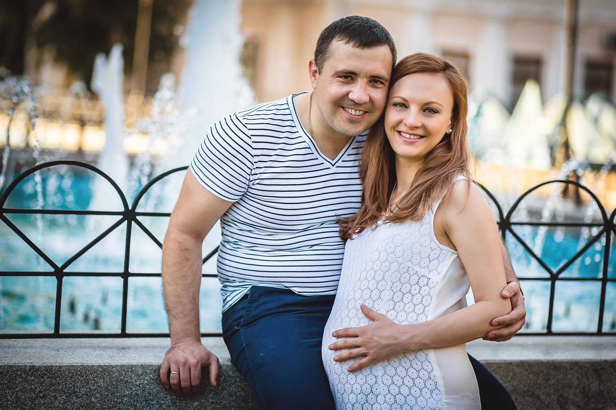 Фотосесія вагітності на природі пари, фото - Фотограф Владислав Тупчиенко