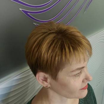 Женская стрижка, фото - Салон красоты Арабески