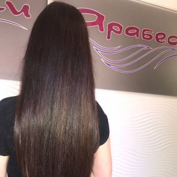 прямые волосы, длинные волосы