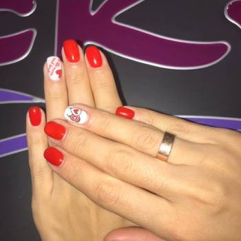 Манікюр, фото - Салон краси Арабески