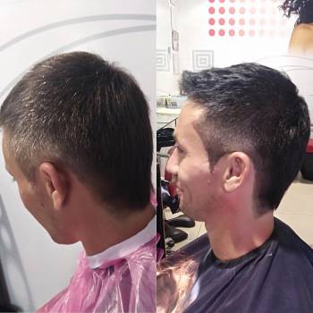 Мужская стрижка, фото - салон красоты Арабески