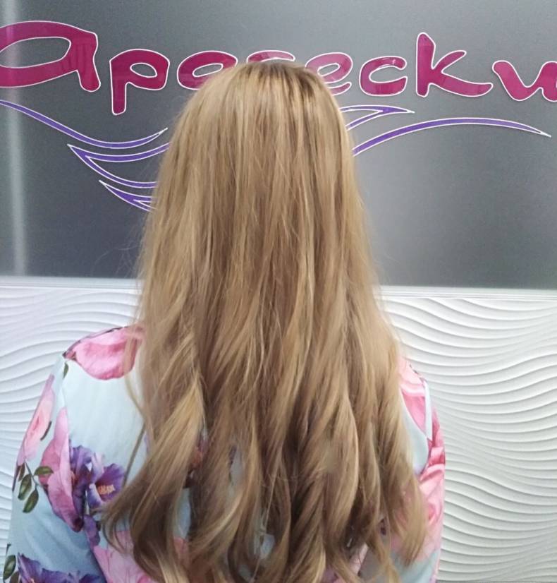 Стрижка на длинные волосы женская укладка волос, фото - Студия красоты Арабески