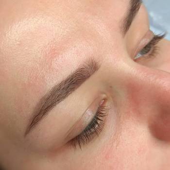 Зажившие брови после одного процедуры