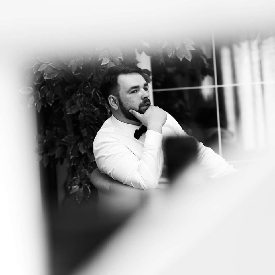 Чоловіча фотосесія стильна чб, фото -  Олег Чемерис
