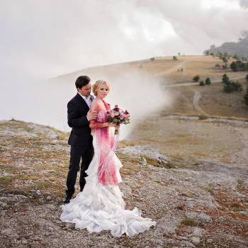 Весільна фотосесія на камінні, фото -  Инна Дарда