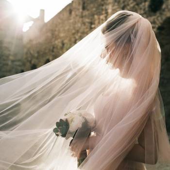 Свадебная фотосессия с фатой, фото -  Роман Первак