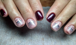 Маникюр со снятием и покрытием Майстер манікюру Анна Полищук Запоріжжя