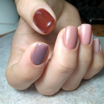 Маникюр со снятием и покрытием
                    Майстер манікюру Анна Запоріжжя