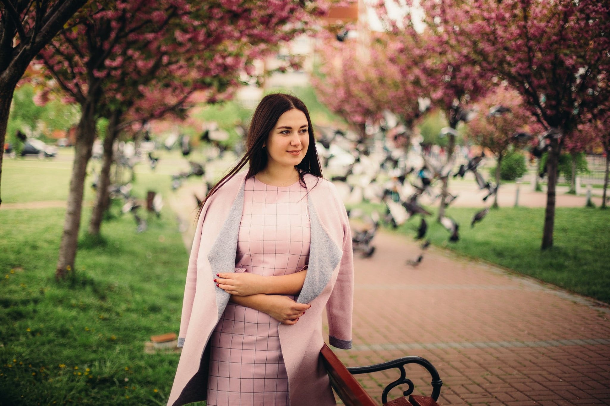 Фотосесія на природі у парку весняна, фото - Фотограф Виктор Кудашов