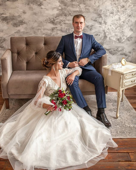 Фотосесія у студії пари весільна, фото - Фотограф Софи