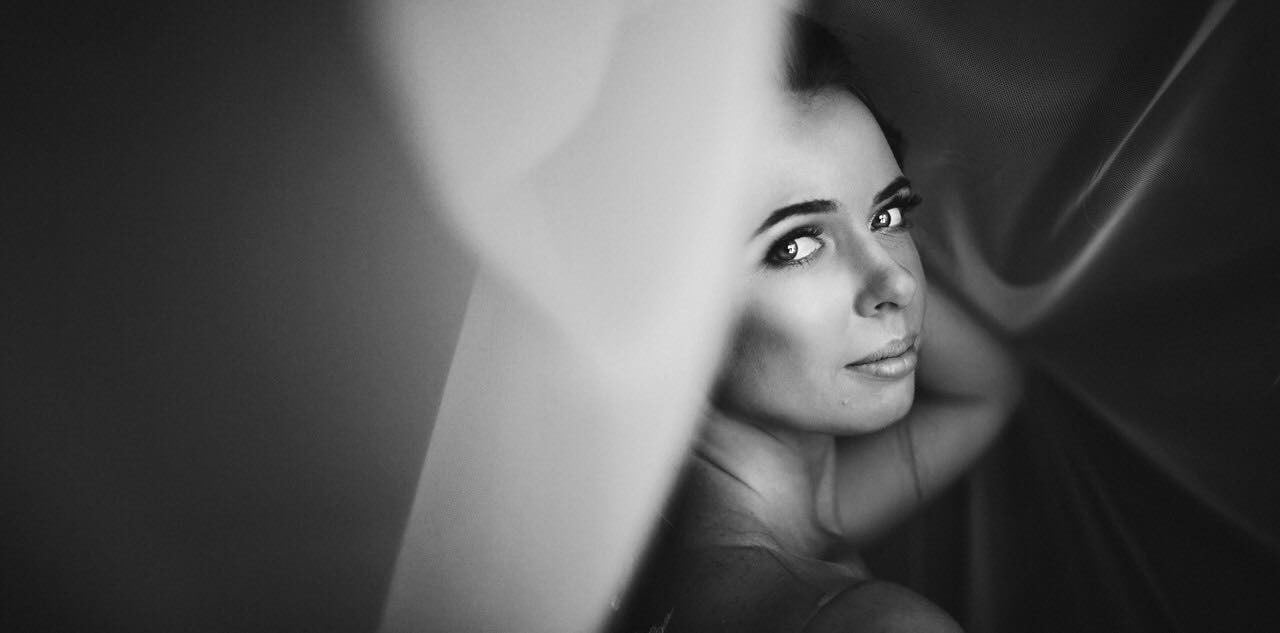 Чб фотосесія портретна жіночна, фото - Фотограф Ростислав Ковалевич