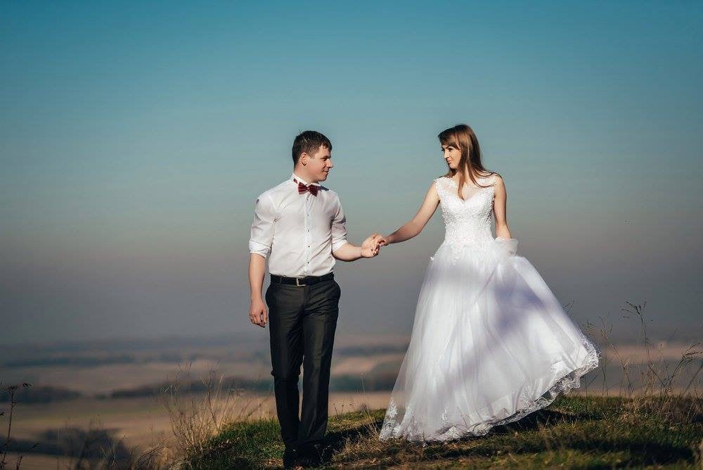 Фотосесія на природі пари весільна, фото - Фотограф Виталий Финковяк