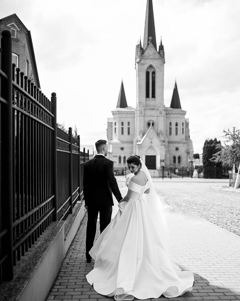 Фотосесія пари весільна чб, фото - Фотограф Ірина